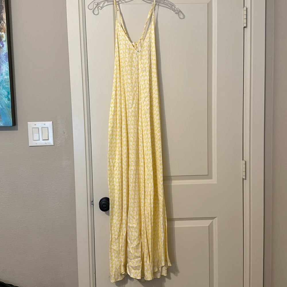 Zara silk maxi dress